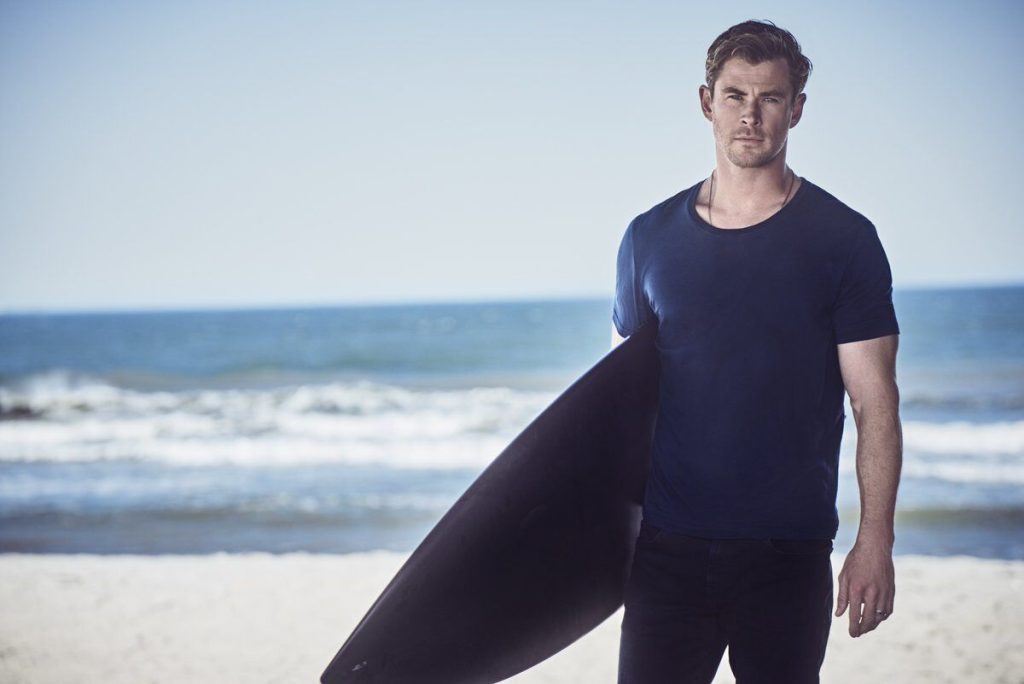 Pro-surfer-turned-DJ Fisher posts tribute to Chris Hemsworth for star's 40th birthday one year after confessing to fantasies involving Thor and UFC champ Conor McGregor - BeachGrit