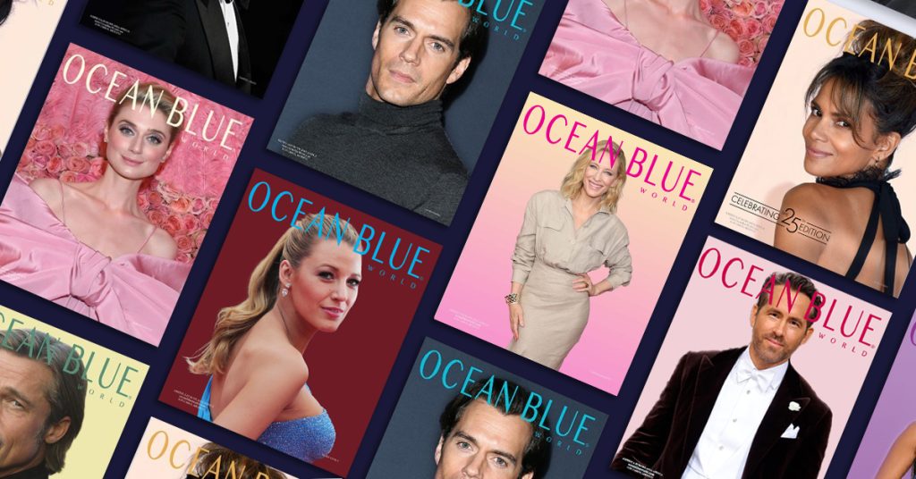 Ocean blue magazine